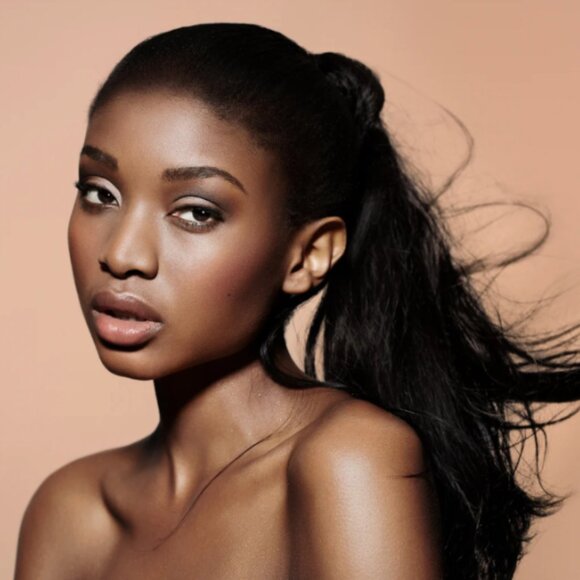 Uniqueology Satin Silk Hair Ties for All Hair Types (Black, Pink, Gold) - Picture 9 of 12